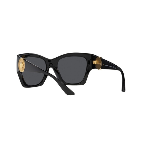 NEW VERSACE VE4452 GB1/87 BLACK WOMEN SQUARE SUNGLASSES VERSACE MOD 4452 - Picture 5 of 6